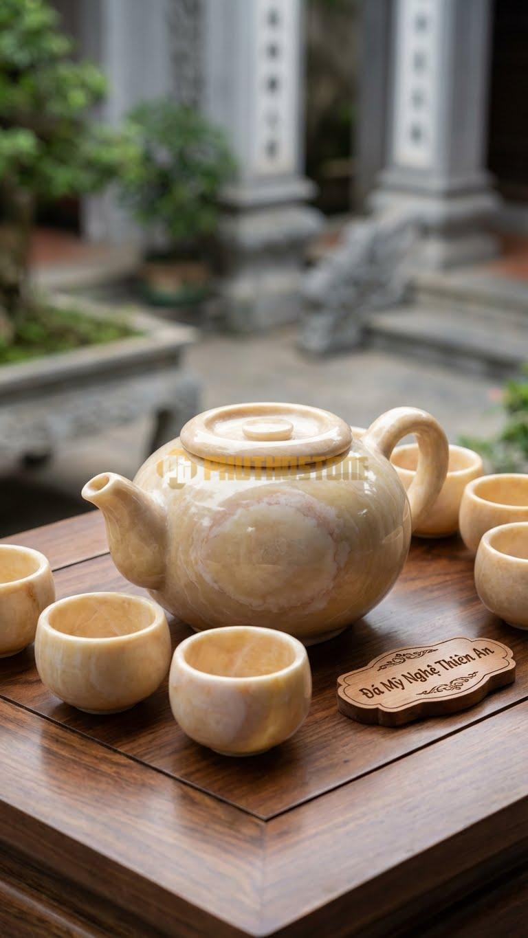 Ấm Trà Đá Dáng Ấm Tròn Truyền Thống