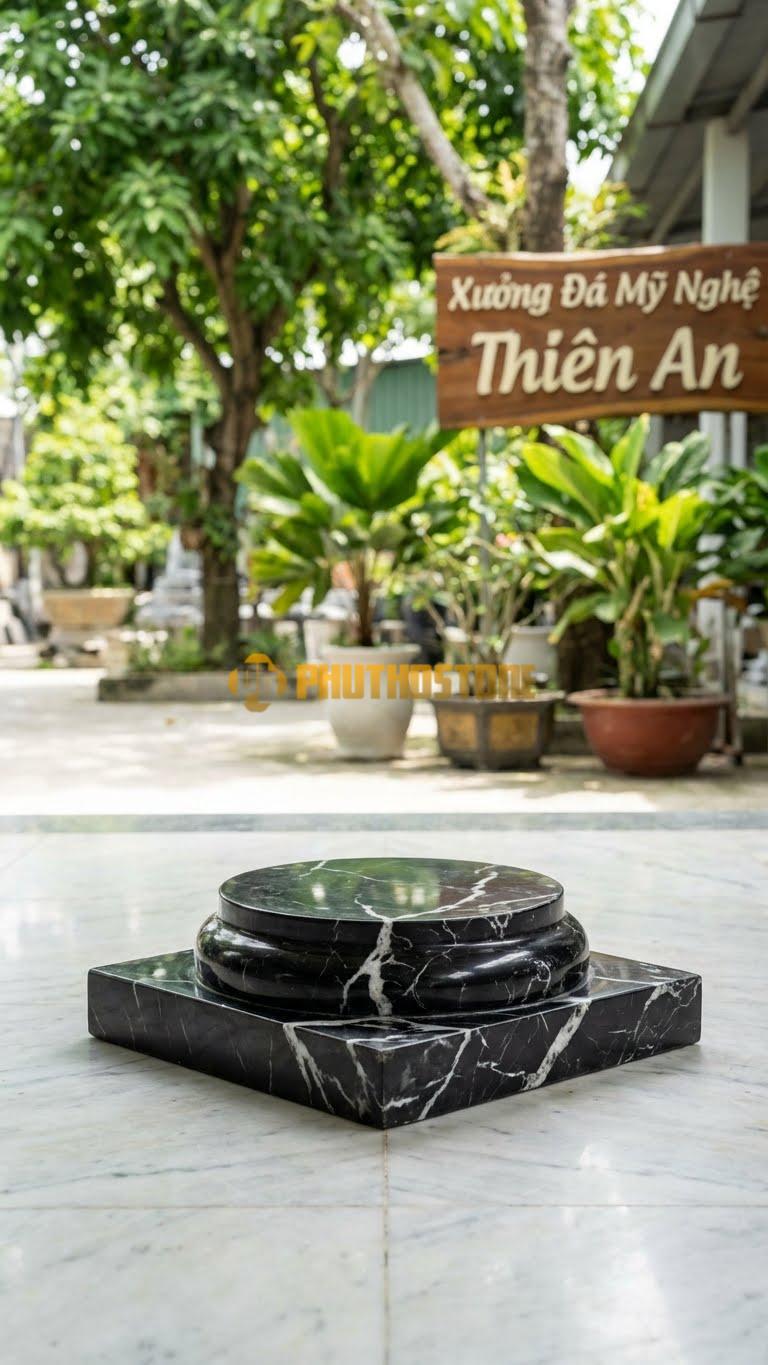 Chân Tảng Vuông Mặt Tròn Thấp (Biến thể)