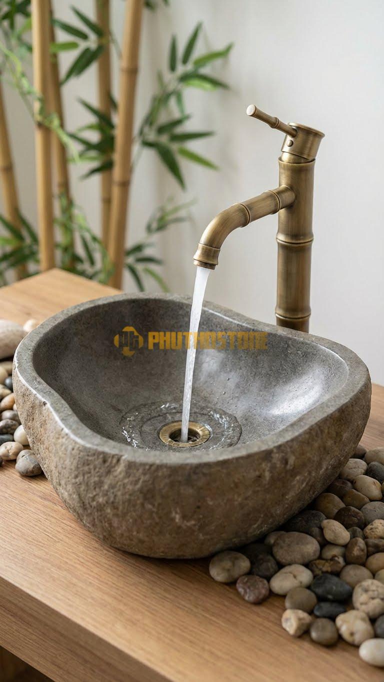 Chậu Rửa Tay - Đá Granite