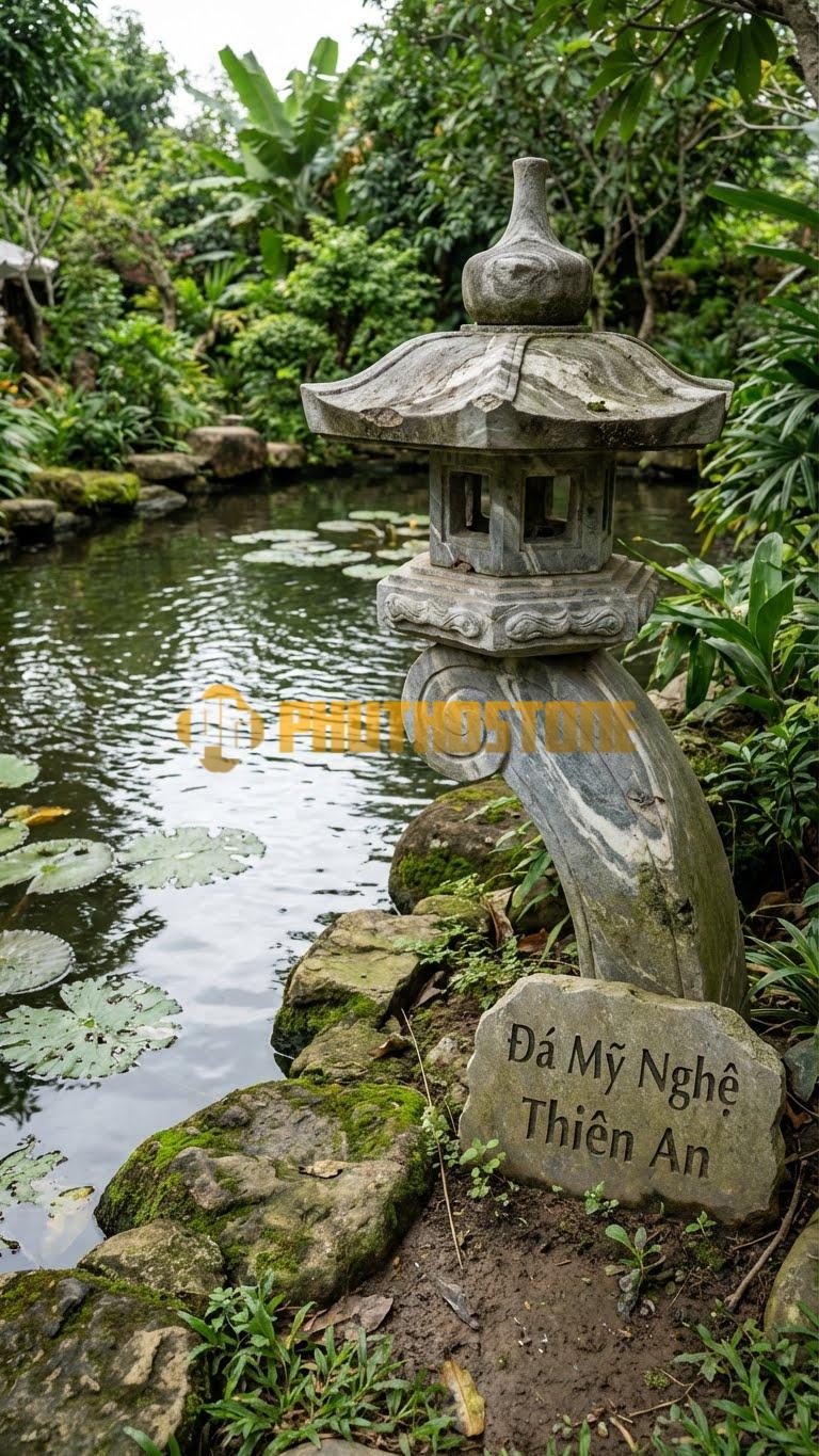 Đèn Đá Sa Thạch Nấm Rơm Mập Mạp, Mũ Nấm Dày Tròn Ủng, Chân Nấm Ngắn Dễ Thương Cao 40Cm