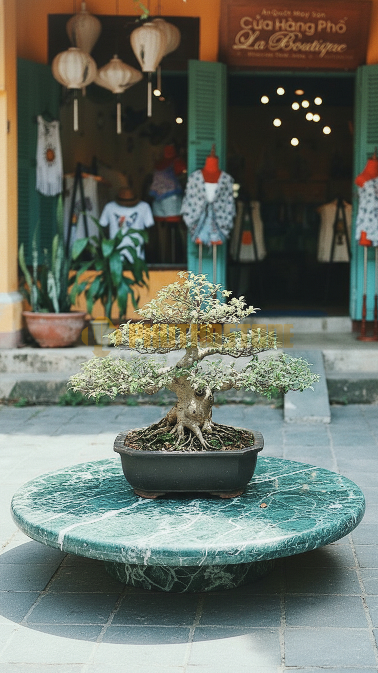 Đôn Đá Kê Cây Đá Xanh Ấn Quy Cách