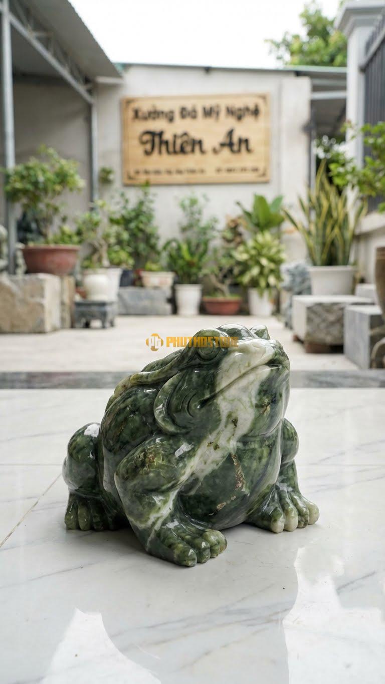 Tượng Ếch/Nhái Bằng Đá