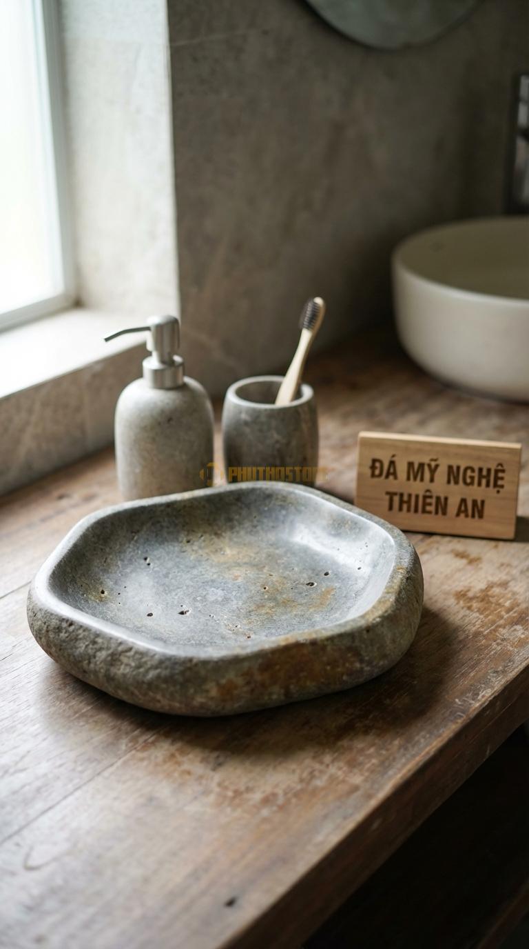 Khay Đá Cuội Lục Giác Ghép Bộ Có Thể Ghép Nhiều Khay Lại Với Nhau Cạnh 10cm x Dày 2cm