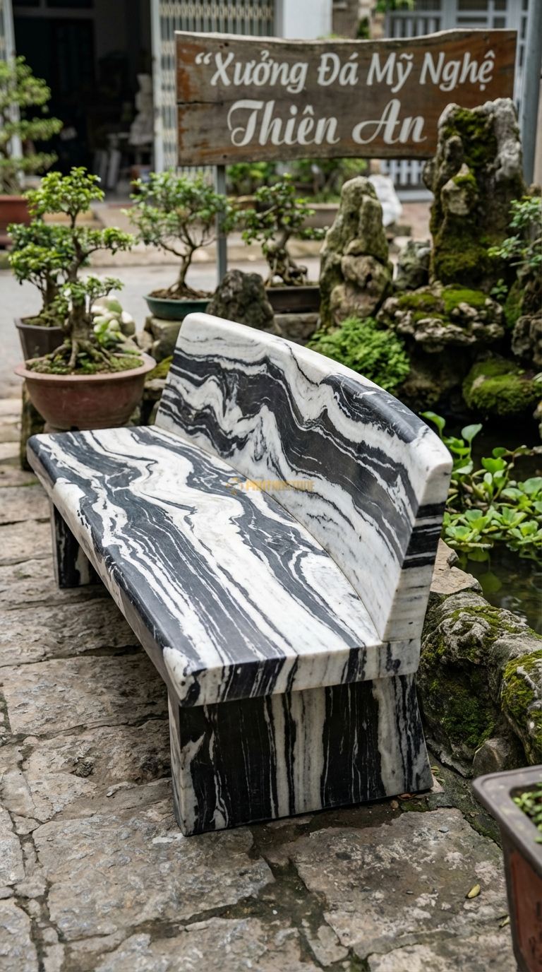 Bàn Ghế Đá Tự Nhiên