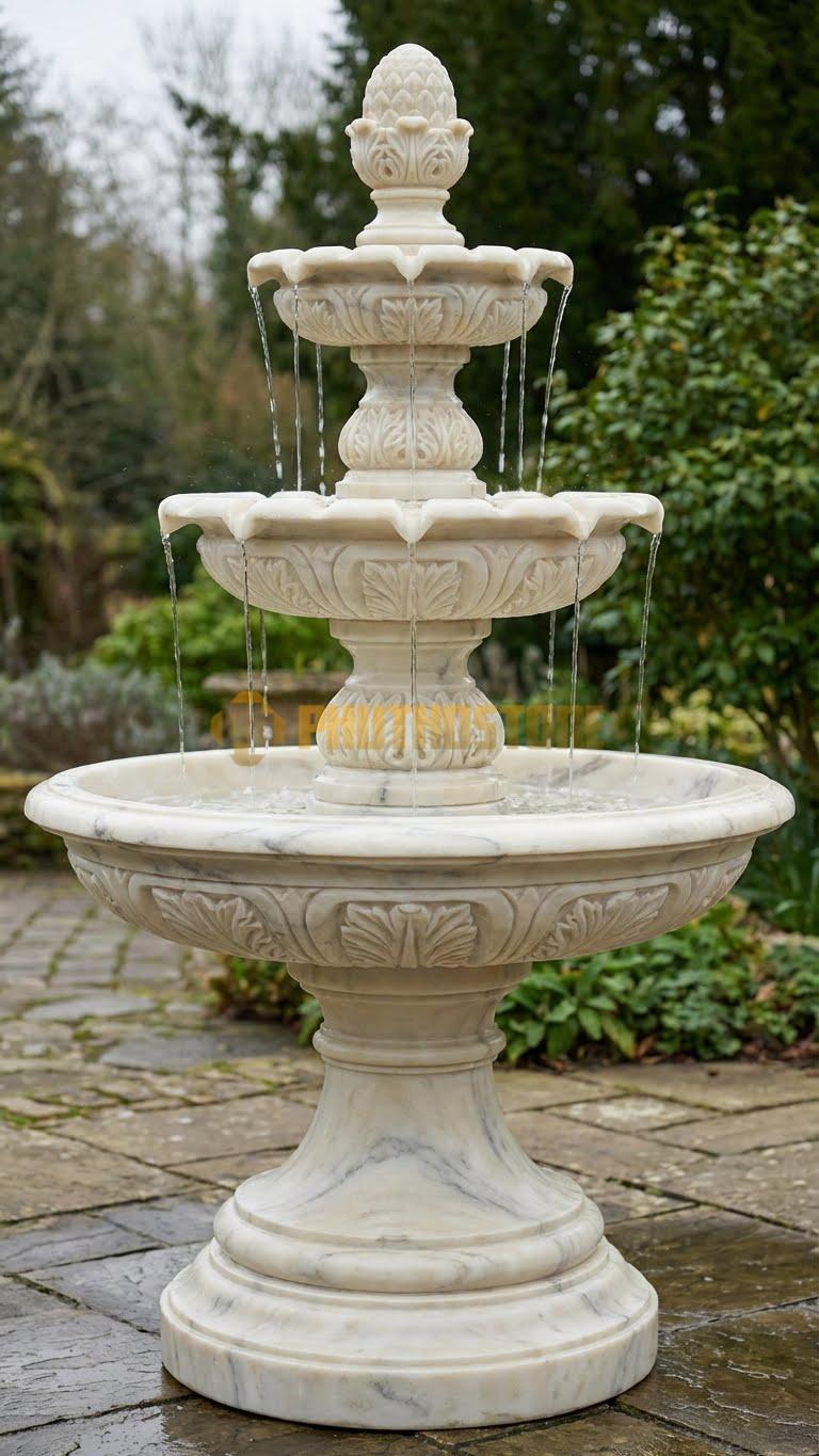 Tháp bi đá vàng Nghệ An 3 tầng chiêu tài