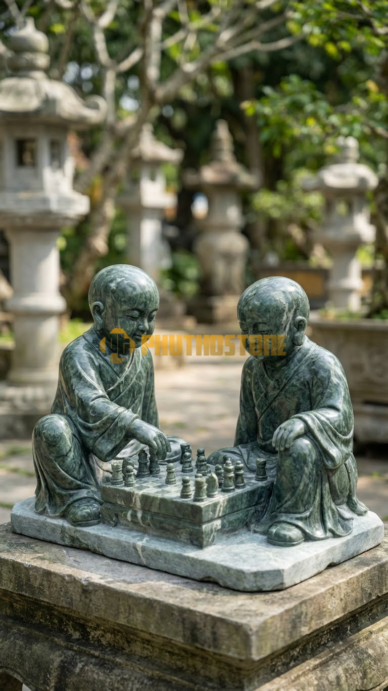 Chú Tiểu Chơi Cờ