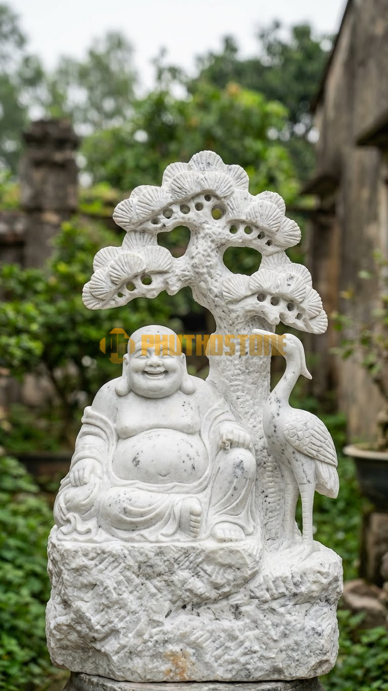 Di Lặc Ngồi Gốc Tùng