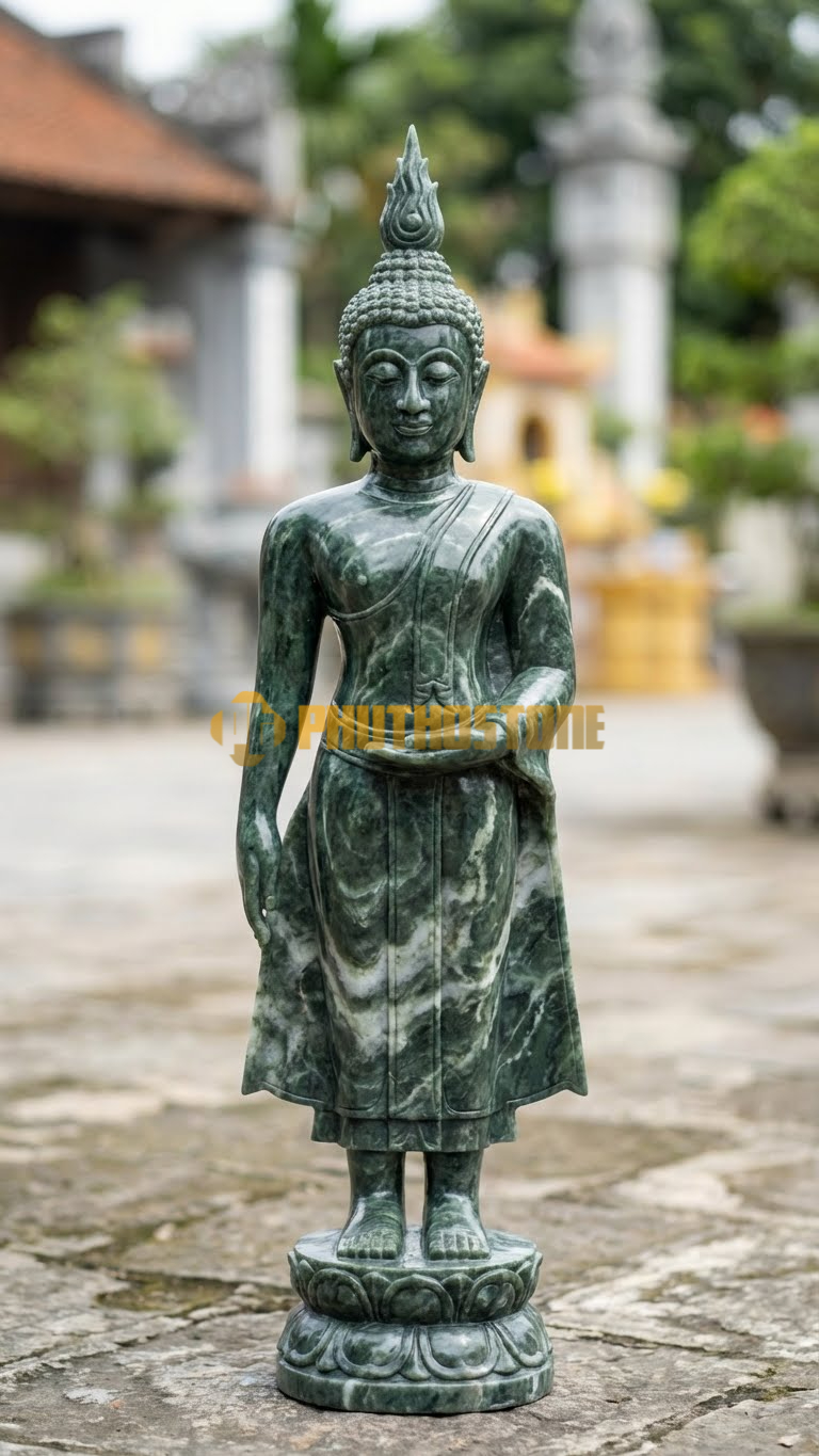 Phật Đứng Phong Cách Lào