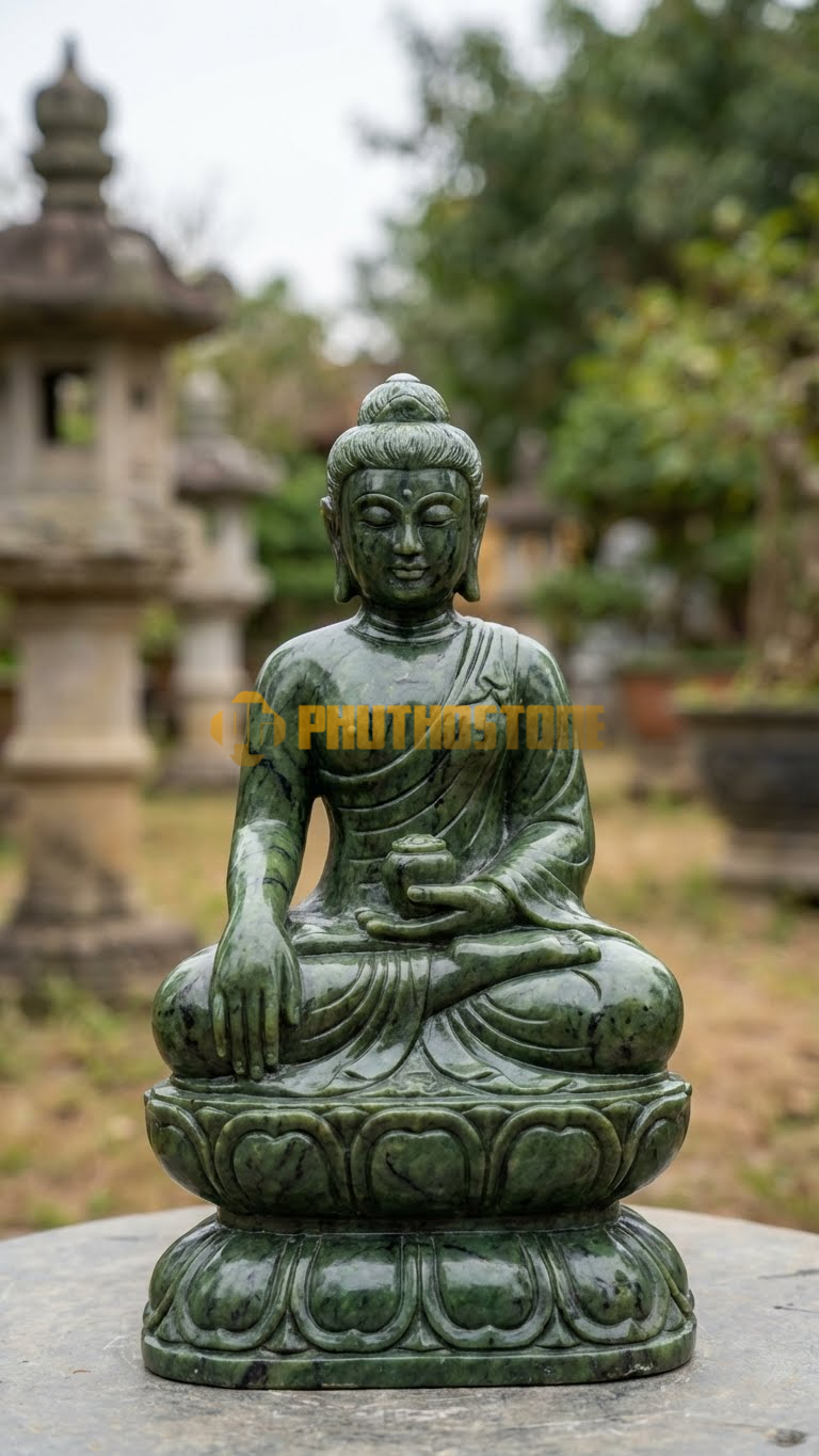 Tượng Phật Mẫu Tara Xanh