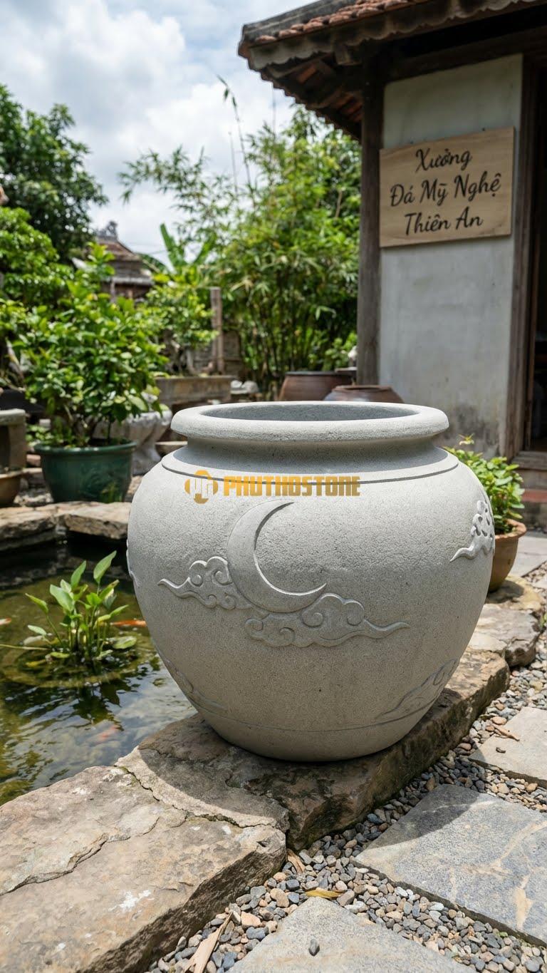 Vại "Trăng Khuyết"
