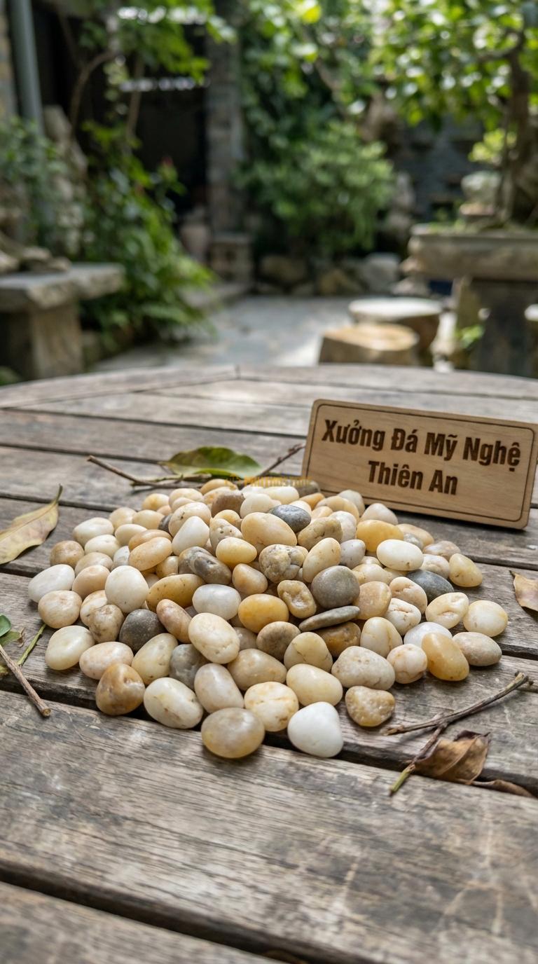 Sỏi biển trang trí sân vườn 7-9mm