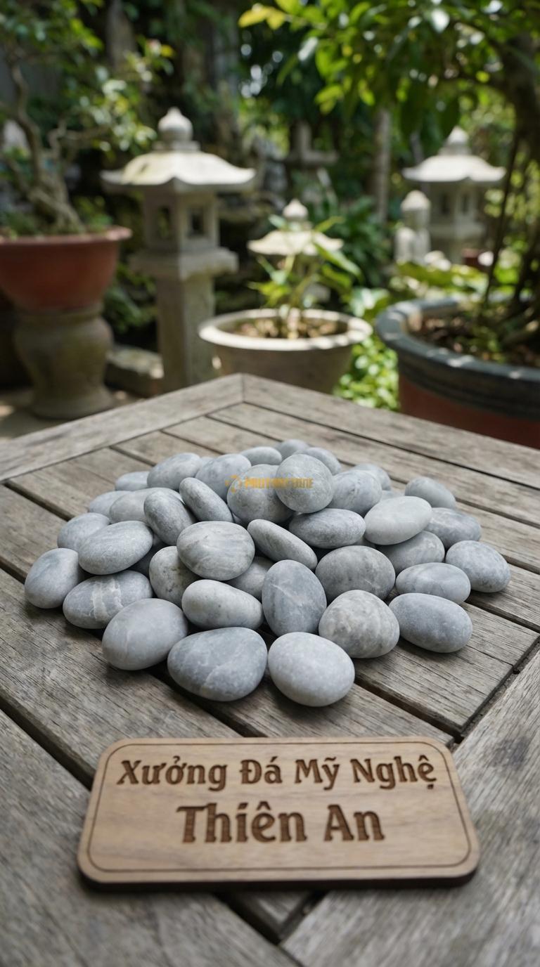 Sỏi ghi xám quay xuất khẩu 1-2cm