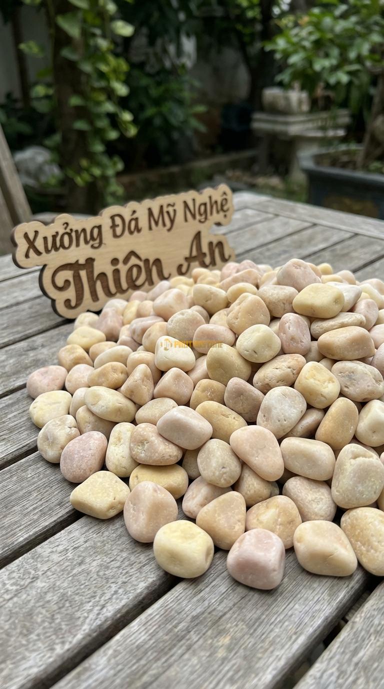 Sỏi vàng đậm quay xuất khẩu 7-9mm