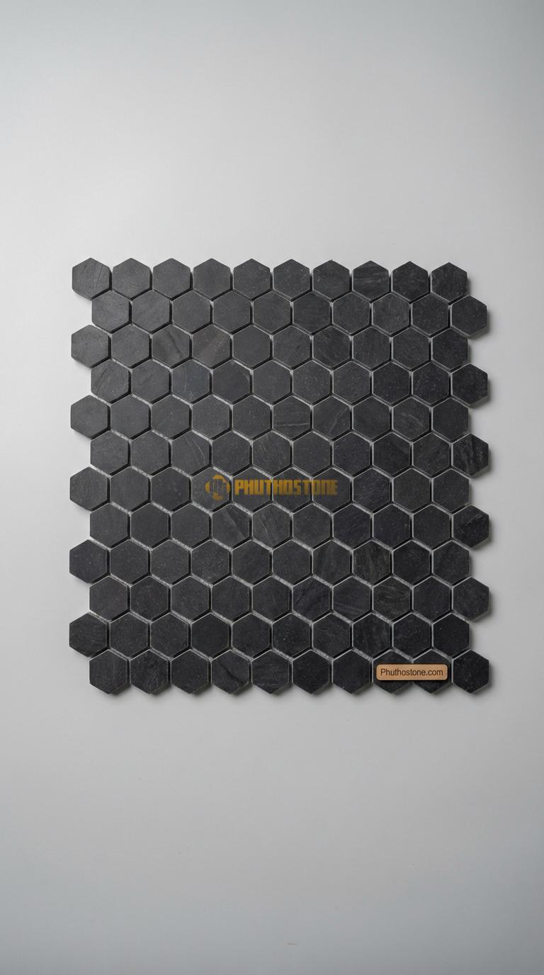 Đá Chẻ Đá Bazan 20×20 Lát Sân Trước Nhà
