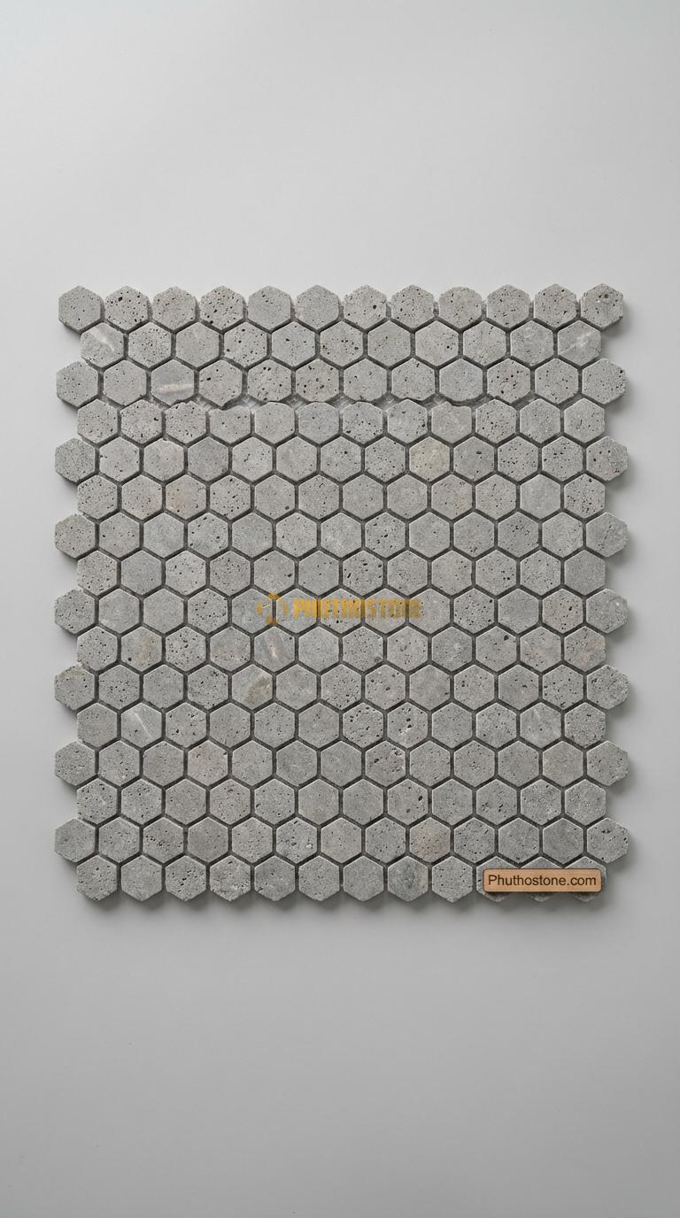 Đá Chẻ Đá Ong Xám 15X20 Lát Sân Sau Nhà