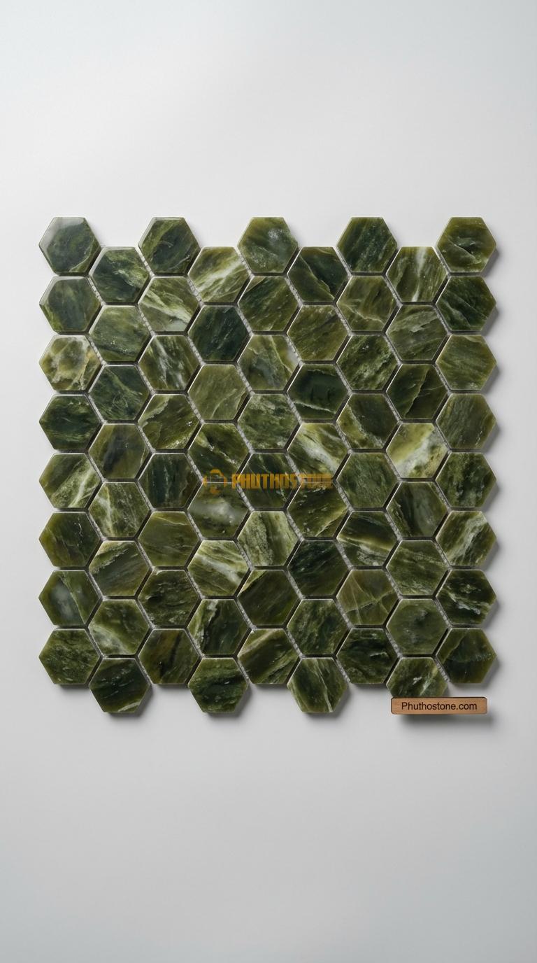 Đá Chẻ Đá Serpentine 10×20 Lát Lối Đi Tiểu Cảnh