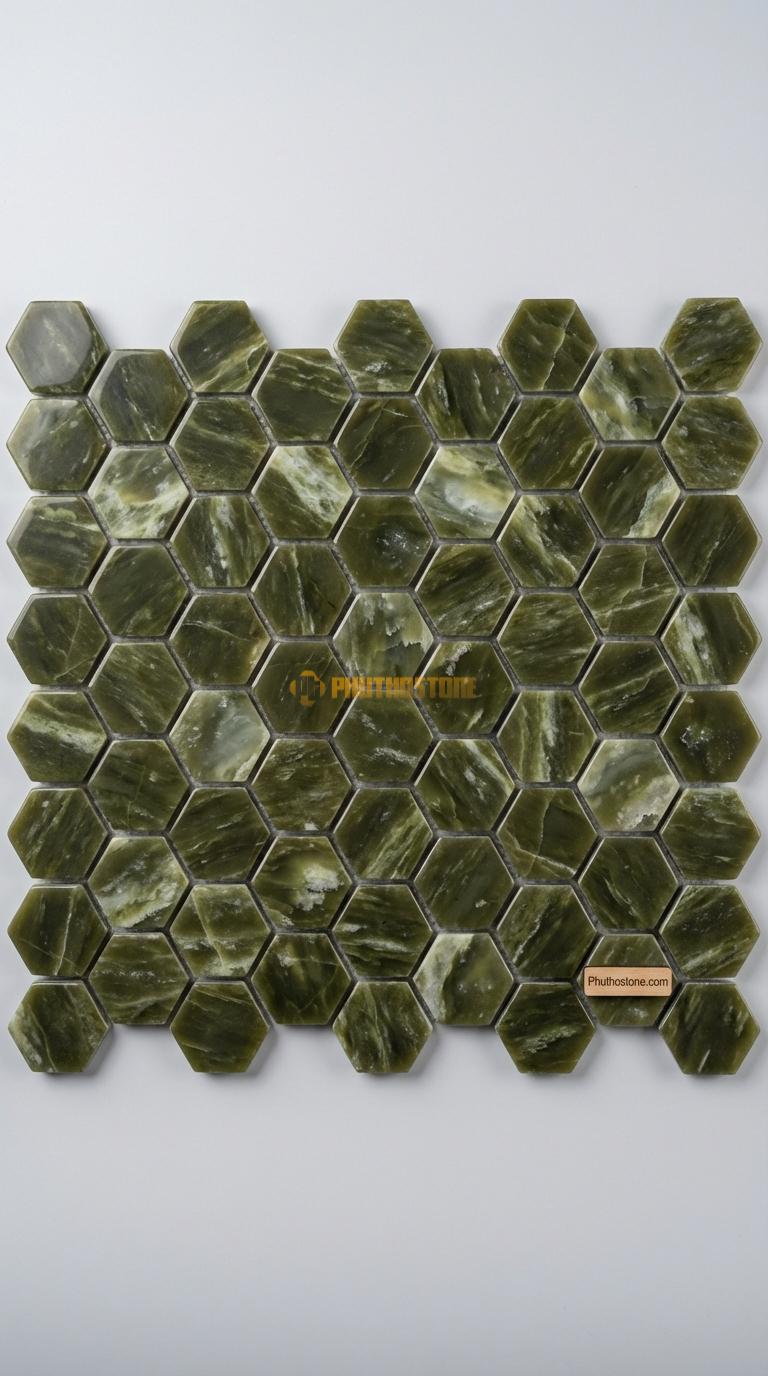Đá Chẻ Đá Serpentine 20×30 Lát Sân Biệt Thự