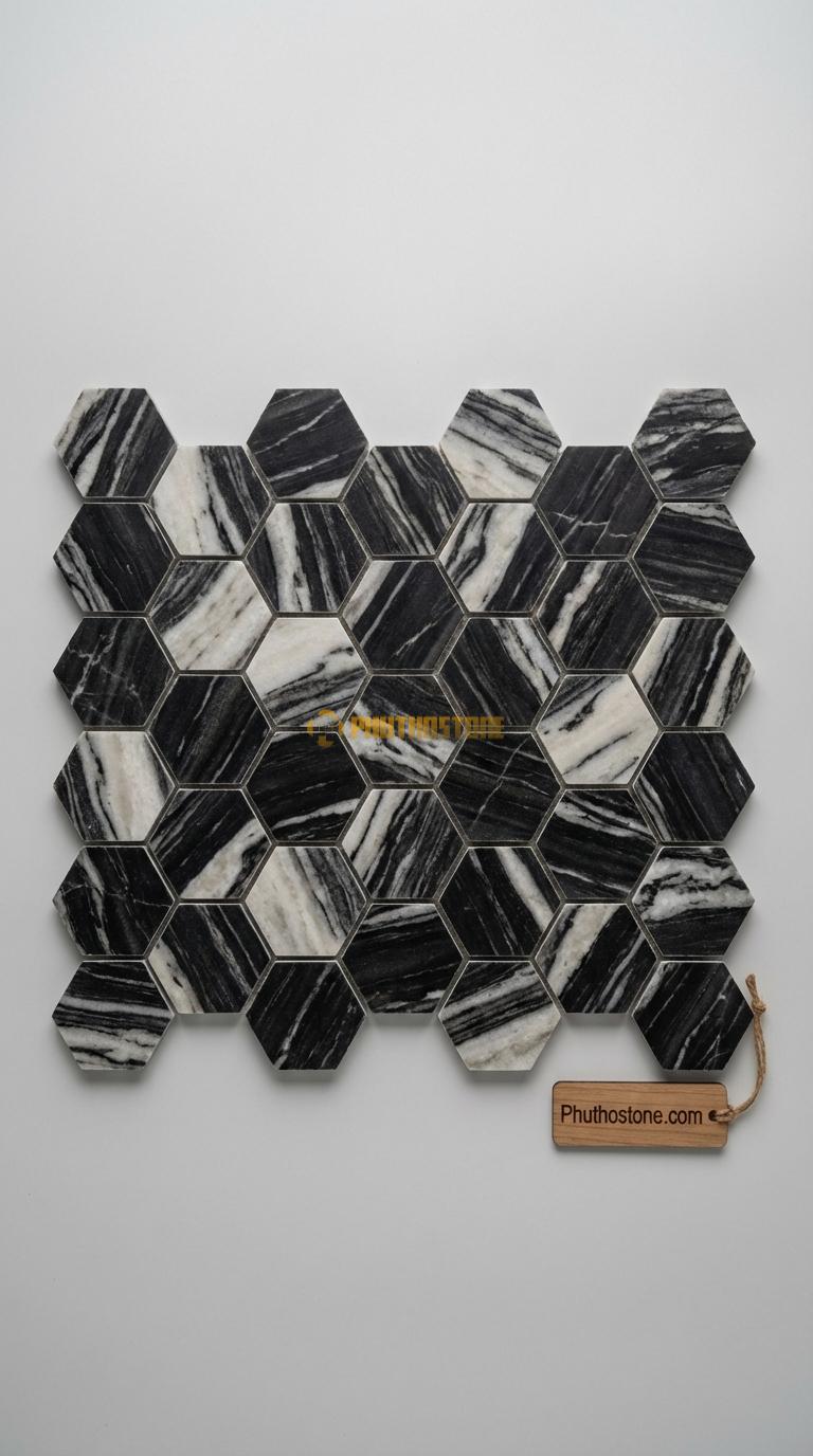 Đá Chẻ Đá Tuyết Sơn 20×20 Lát Sân Trước Nhà