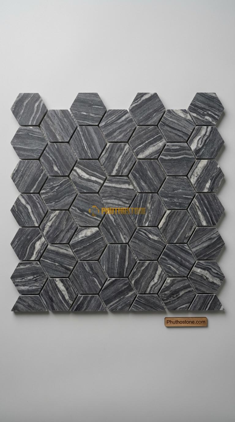 Đá Chẻ Đá Vân Mây 15X20 Lát Sân Sau Nhà