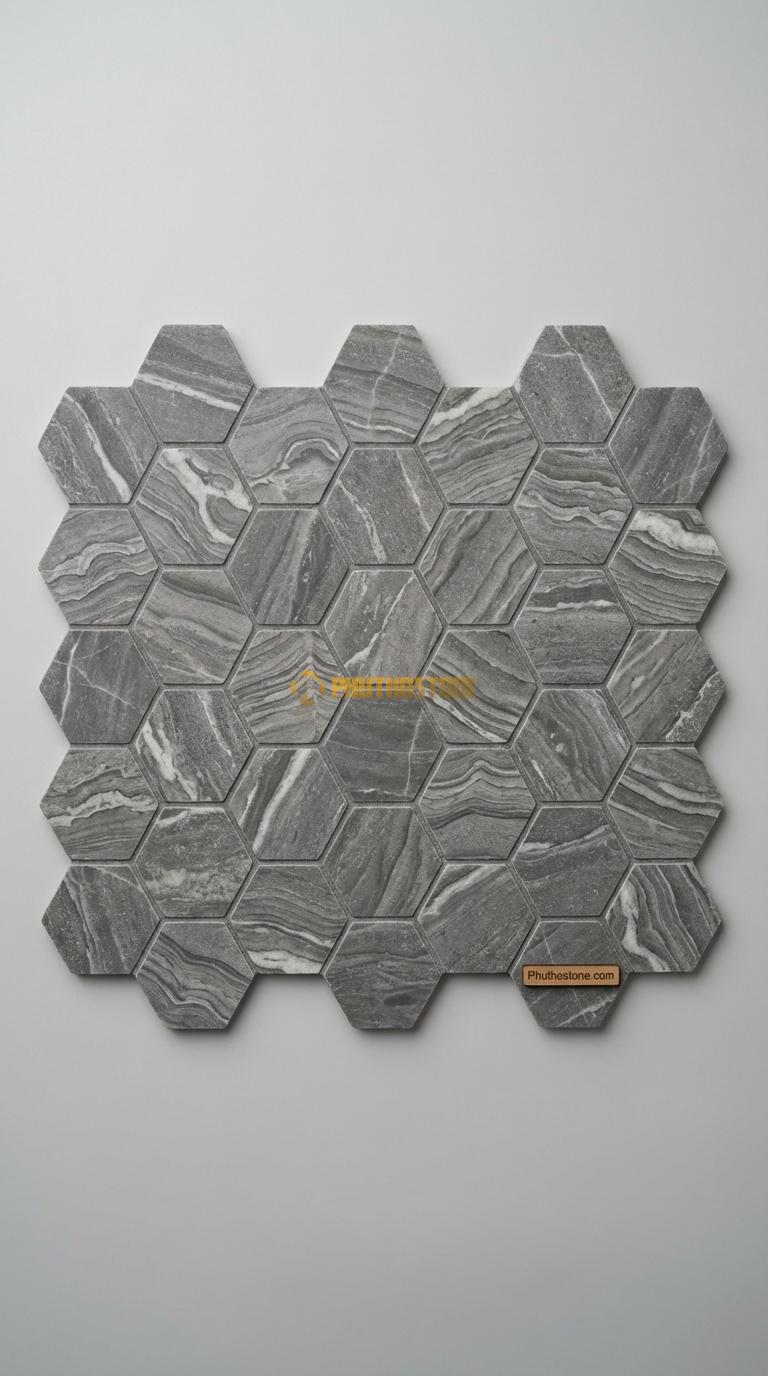Đá Chẻ Đá Vân Mây 20×20 Lát Sân Trước Nhà