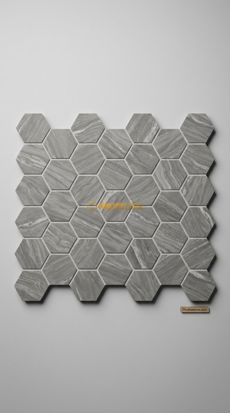 Đá Chẻ Đá Vân Mây 20×30 Lát Sân Biệt Thự