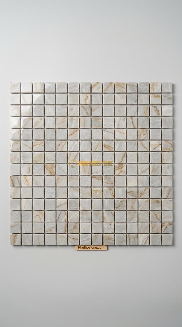 Đá Chẻ Đá Vàng Kim Tuyến 15X20 Lát Lối Đi Sân Vườn