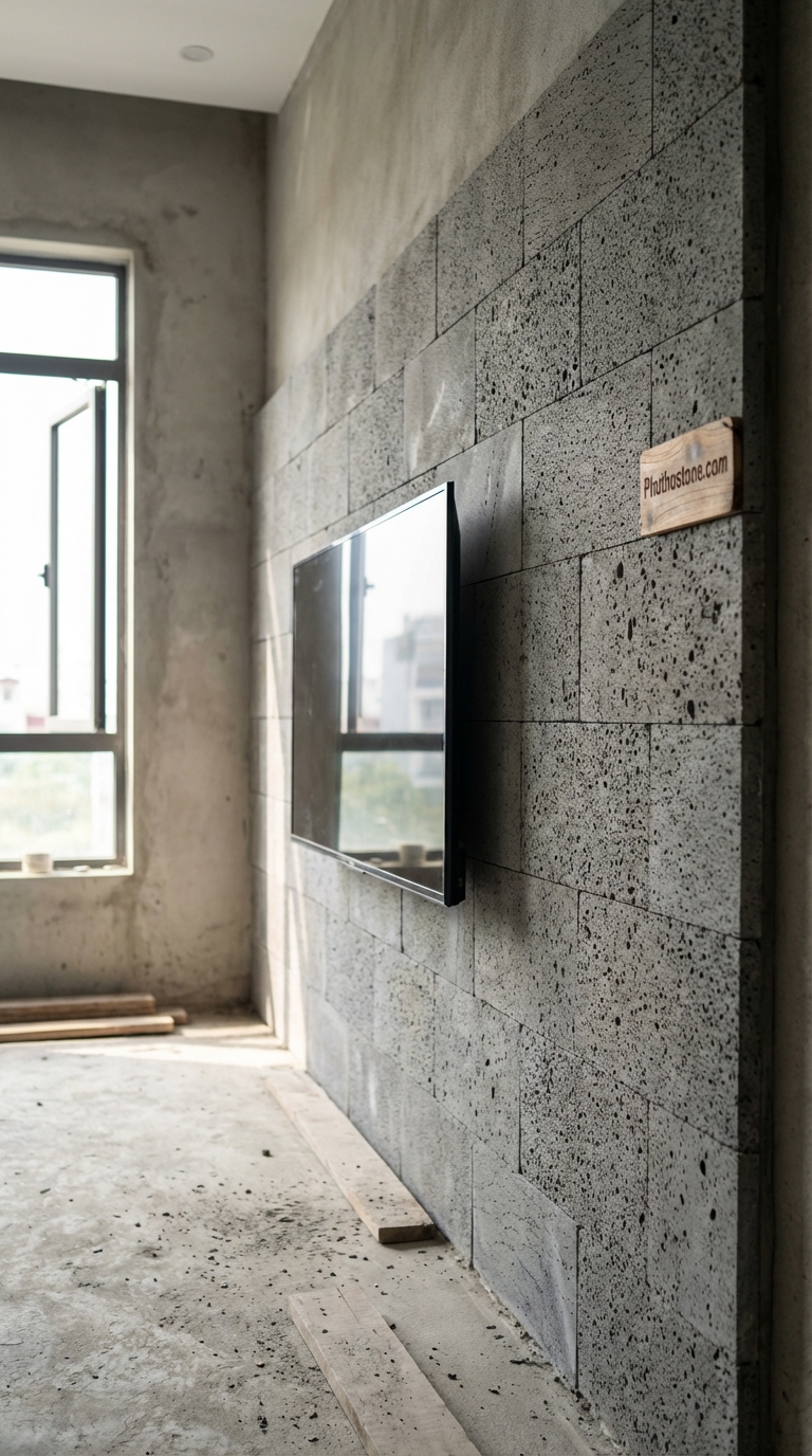 Đá Granite Vàng Băm Hoạ Tiết 2cm Lát Lối Đi 300x600cm