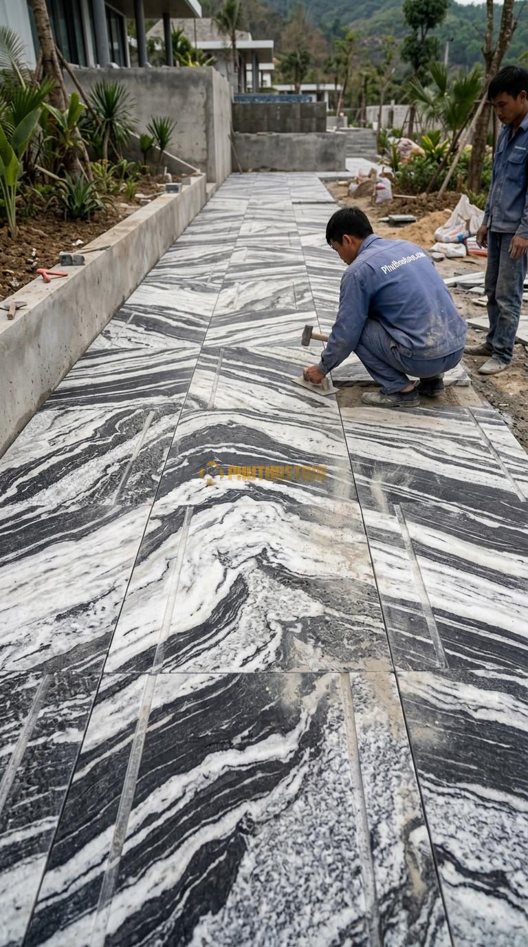 Đá Băm Hoạ Tiết