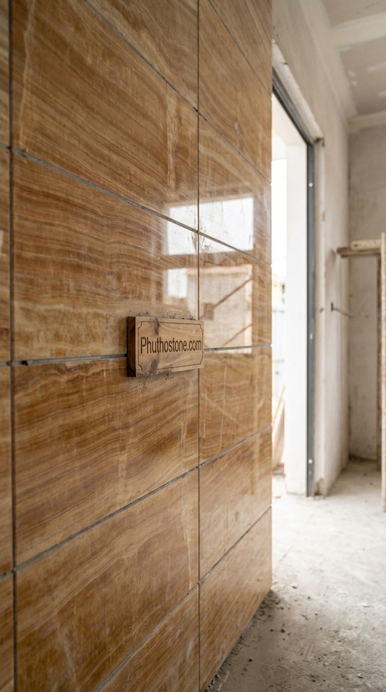 Đá Ốp Tường Rào